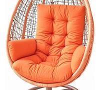 Cojín para Silla Colgante de Exterior, cojín de jardín para Columpio Colgante, cojín de Asiento para Cesta Colgante, Lavable, cojín de Asiento para Hamaca Mecedora, cojín de Asiento para ces
