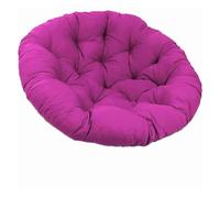 Cojín Para Silla Colgante Tipo Cesta Cojín de asiento cesta colgante for columpio, relleno redondo, cojín ratán for silla jardín, sofá relajante for interior y exterior(13,80x80cm only cushion)