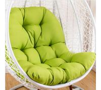 Cojín para silla con forma de huevo, cojín para sillón colgante, cojín para silla de ratán, cojín integrado, varias opciones de color, apto para jardines exteriores, columpios interiores, sofás