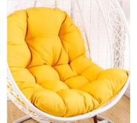 Cojín para silla con forma de huevo, cojín para sillón colgante, cojín para silla de ratán, cojín integrado, varias opciones de color, apto para jardines exteriores, columpios interiores, sofás