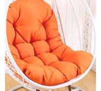 Cojín para silla con forma de huevo, cojín para sillón colgante, cojín para silla de ratán, cojín integrado, varias opciones de color, apto para jardines exteriores, columpios interiores, sofás