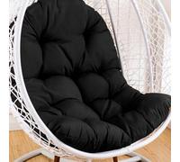 Cojín para silla con forma de huevo, cojín para sillón colgante, cojín para silla de ratán, cojín integrado, varias opciones de color, apto para jardines exteriores, columpios interiores, sofás