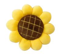 CojíN para Silla De Balcón Sunflower Throw Pillow,Flower Shaped Pillows Floor Seating Cushion,Cute Room Decor & Plush For Bed(30cm)