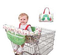 Cojín para silla de bebé - Posicionador de refuerzo de asiento de algodón, fundas para asientos de carrito de compras para bebé | Funda protectora transpirable para sillas de comedor y carritos de com