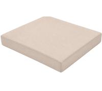 Cojín para silla de jardín lotta, cómodo, resistente y fácil de limpiar, ideal para uso exterior tela crema 43x51x5 cm