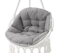 Cojín Para Silla Egg - Cojín De Asiento Antideslizante Con Soporte Para Respaldo | Cubierta Para Asientos De Salón Tipo Cesta Al Aire Libre, Para Patio, Balcón, Sala De Estar, Dormitorio, Oficina, Com