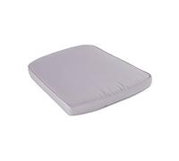 Cojín para sillas de jardín, Forma Curva, Color Piedra, Medidas 45x47x5 cm, Repelente al Agua, Desenfundable, Funda de cojín con Relleno para sillas de terraza, Cojines Silla de Comedor jardín