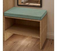 Cojín para sillas y bancos, uso en interiores y exteriores, ideal para comedor y sala de estar, asiento cómodo, morado, 30 x 60 x 5 cm