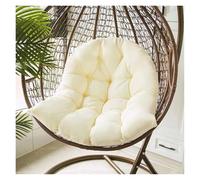 Cojín para sillón Swing Egg, Cojín for Silla Tipo Cesta Colgante 80x100cm Multicolor(Beige)