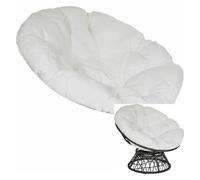 Cojín para sillón Swing Egg, Cojín Silla Cesta Colgante Redondo Relleno Almohadilla 40x40 A 100x100 cm Multicolor Poliéster(9,90x90cm Only Cushion)