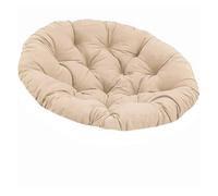 Cojín para sillón Swing Egg, Cojín Silla Cesta Colgante Redondo Relleno Almohadilla 40x40 A 100x100 cm Multicolor Poliéster(3,90x90cm Only Cushion)