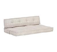 Cojín para Sofá Palés Tapizado Algodón Suave Acolchado Grueso Diseño Patchwork Único Decoración Hogar Estilo Exótico Confortable