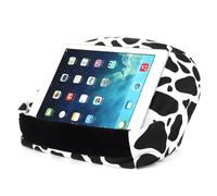 Cojín para tablet para sofá, soporte suave, almohadilla de regazo multiángulo, soporte de almohada ajustable para lectura, cama, sofá, escritorio, soporta tabletas, lectores electrónicos, libros