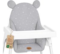 Cojín para trona bebé plegable reductor - funda de asiento sujeción para Ikea Antilop silla infantil y bebé - reductor repelente al agua lavable acolchado Galaxia