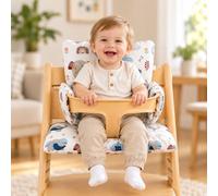 Cojín para Trona Tripp Trapp Stokke, Cojin Trona, os Métodos de Instalación | Extraíble y Lavable, Asegurado con Velcro, Juego de Cojines para Trona, Es un Regalo Considerado para Familiares y Amigos