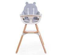 Cojín para tronas repelente al agua, color gris - Childhome