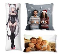 Cojin Personalizado con Foto, Cojines Sofa, Funda Almohada 40x70, Cod177