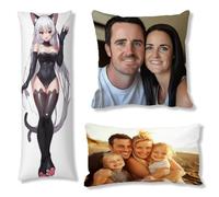 Cojin Personalizado con Foto, Cojines Sofa, Funda Almohada 40x80, Cod95
