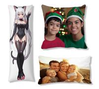 Cojin Personalizado con Foto, Cojines Sofa, Funda Almohada 50x150, Cod91