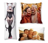Cojin Personalizado con Foto, Cojines Sofa, Funda Almohada 70x90, Cod131