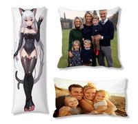 Cojin Personalizado con Foto Funda de Almohada, Funda Cojine 40x70, Cod138
