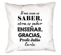 Cojín Personalizado 'Saber enseñar'