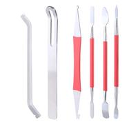 Cojín plano de doble cabeza, herramienta de reparación para saxofón, clarinete, pluma, gancho, instrumento de burbujas de madera, juego de herramientas de reparación