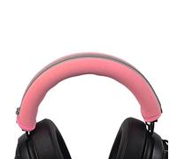 Cojín Protector de la Almohadilla de la Cubierta de la Diadema, Cubierta de la Almohadilla de la Almohadilla de la Diadema del reemplazo, para Razer Kraken Pro 7.1 V2 (Rosa)