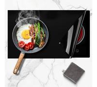 Cojín protector de silicona para inducción, caldera de vapor, cojín de silicona, calor 54 x 90 cm, almohadilla térmica de resistencia para horno de inducción, almohadilla de silicona multifuncional