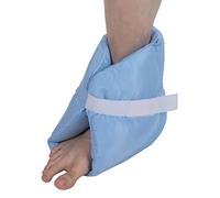 Cojín Protector de Talón, Almohada Suave Azul para Pies, Tamaño Universal, Reducción de Presión, Franela, Algodón Perlado, 2 uds.