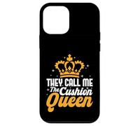 Cojín Queen Crown Design Carcasa para iPhone 12 Mini