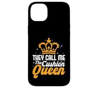 Cojín Queen Crown Design Carcasa para iPhone 14 Plus