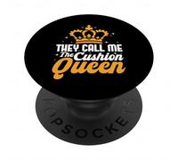 Cojín Queen Crown Design PopSockets PopGrip Adhesivo