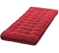 Cojín rectangular para banco de jardín para interiores y exteriores, 150 x 60 cm, grosor de 8 cm, se adapta a muebles de 1/2/3 plazas, columpios, banco de patio