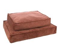 Flamingo Rectangular Dog Cushion 100 x 70 x 16 cm, Washable, Removable Cover with Closure, Non-Slip Base