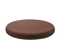 Cojín redondo de espuma viscoelástica con cremallera oculta, diseño desmontable para mayor comodidad en sillas, taburetes y sillas de ruedas