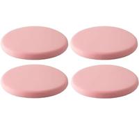 Cojín Redondo De Espuma Viscoelástica Para Asiento, Paquete De 1/2/4, Cojín Redondo Para Taburete, Cojín Redondo Para Silla Para Taburete De Bar, Cojín Circular Pa(Size:30cm(4pack),Color:rosa)