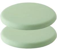 Cojín Redondo De Espuma Viscoelástica Para Asiento, Paquete De 1/2/4, Cojín Redondo Para Taburete, Cojín Redondo Para Silla Para Taburete De Bar, Cojín Circular Pa(Size:30cm(2pack),Color:verde claro)