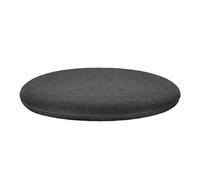 Cojín Redondo De Espuma Viscoelástica Para Silla - Antideslizante, Exterior, Terraza, Jardín, Respaldo, Mesa De Comedor De Cocina - Suave (Gris Oscuro, 14"(35cm))