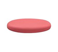 Cojín Redondo De Espuma Viscoelástica Para Silla - Antideslizante, Para Exterior, Terraza, Jardín, Respaldo, Mesa De Comedor De Cocina - Suave (Rosa Roja, 16" (40cm))
