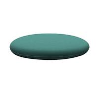Cojín Redondo De Espuma Viscoelástica Para Silla, Antideslizante, Para Exterior, Terraza, Jardín, Respaldo, Cojín Para Silla, Mesa De Comedor De Cocina, Cojín Suave Para Silla (Verde Oscuro,14"(35cm))