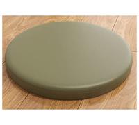 Cojín Redondo de Espuma viscoelástica para Silla de Comedor, 4,5 cm de Grosor, Antideslizante, para Comedor y Sala de Estar, Color Verde, 34 cm (13,4 Pulgadas)