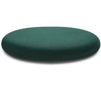 Cojín Redondo de Espuma viscoelástica para Silla de Comedor, con Funda extraíble, Antideslizante, para sillas de Oficina de bistró (Verde, 35 cm)