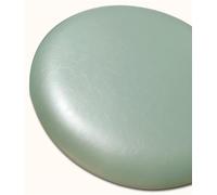 Cojín redondo de piel sintética para silla, impermeable, antideslizante, cómodo y fácil de limpiar, 45 x 45 cm, ideal para decoración del hogar y la oficina, color 14