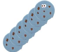 Cojín Redondo for Silla, 40cm, Cojín de Suelo Extraíble for Sillas, Taburetes, Salón, Jardín, Oficina(Blue,6PCS:40cm/16IN)