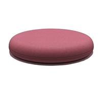 Cojín Redondo para Mesa de 35 cm - Cojín de algodón Suave Tejido para Silla de Comedor, Color Rojo Vino Que no se decolora, cómodo cojín para Asiento de Cocina, Accesorio de decoración para