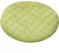 Cojín Redondo para Silla, 30/35/40/45/50 Cm, Esponja Gruesa De Alta Resistencia, Funda De Pana Antideslizante Lavable A Máquina, para Exterior, Jardín, Terraza, Cocina Y Oficina(K2,1PC-14INCH/35CM)