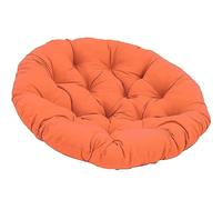 Cojín redondo para silla colgante al aire libre, cojín de radar para sillas de jardín de ratán, almohada suave de 50 x 50 cm, almohada de asiento para mayor comodidad y estilo, perfecto para
