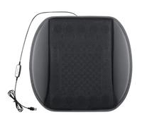 Cojín Refrescante Para Asiento De Automóvil - Cojín Para Asiento De Automóvil Con Ventilador, Dè Ašiento Refrescante Pàra Aùtomóviles | Paŗa Circulacióń D́e Aire Enchufable Dë 12V Y 24V, Con Ven