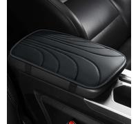 Cojín Reposabrazos Coche para Ford Ranger 2016-2022, Funda Protectora de Consola Central de Espuma de Memoria, Almohadilla de Cuero Cómoda,B